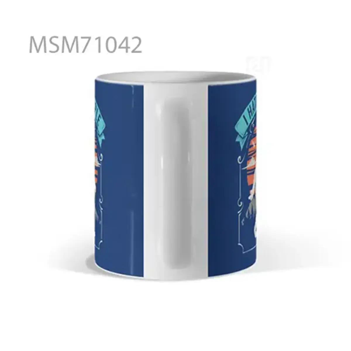 Pink Background Kawaii Explosion Mug