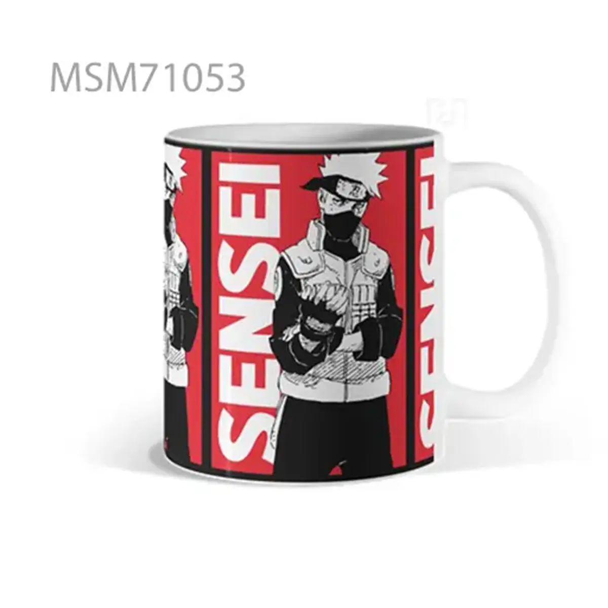Red Character in Bold Expression Mug
