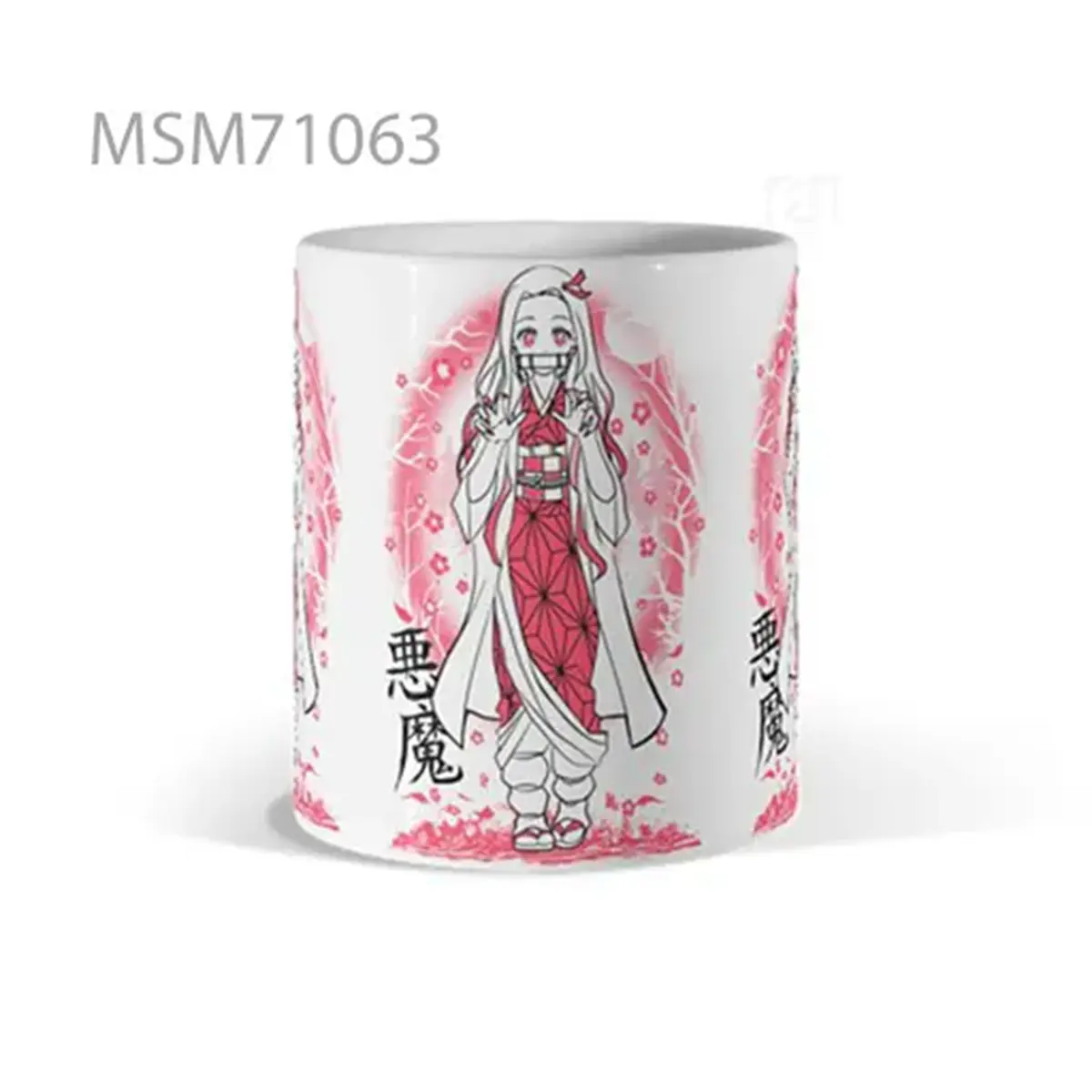 Red Abstract Fragmentation Theory Mug