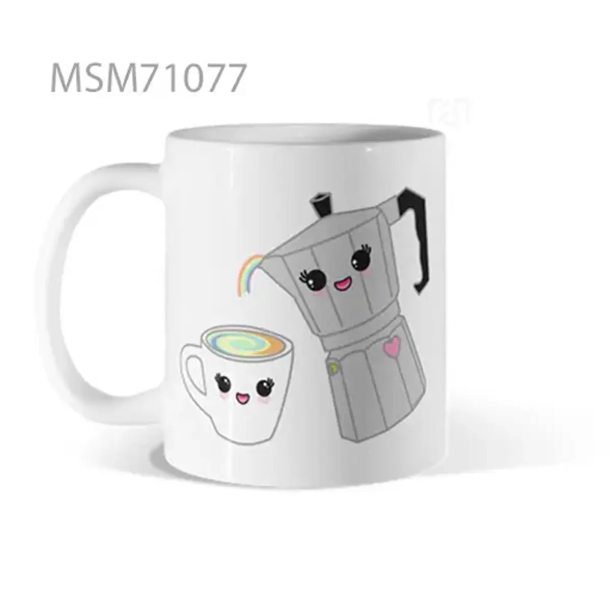 Crystallized Abstract Memory Mug
