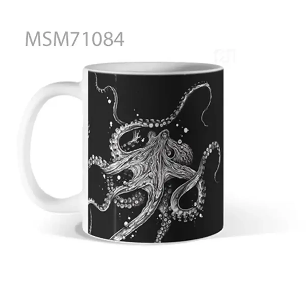 Fragmented Geometry in Motion Mug