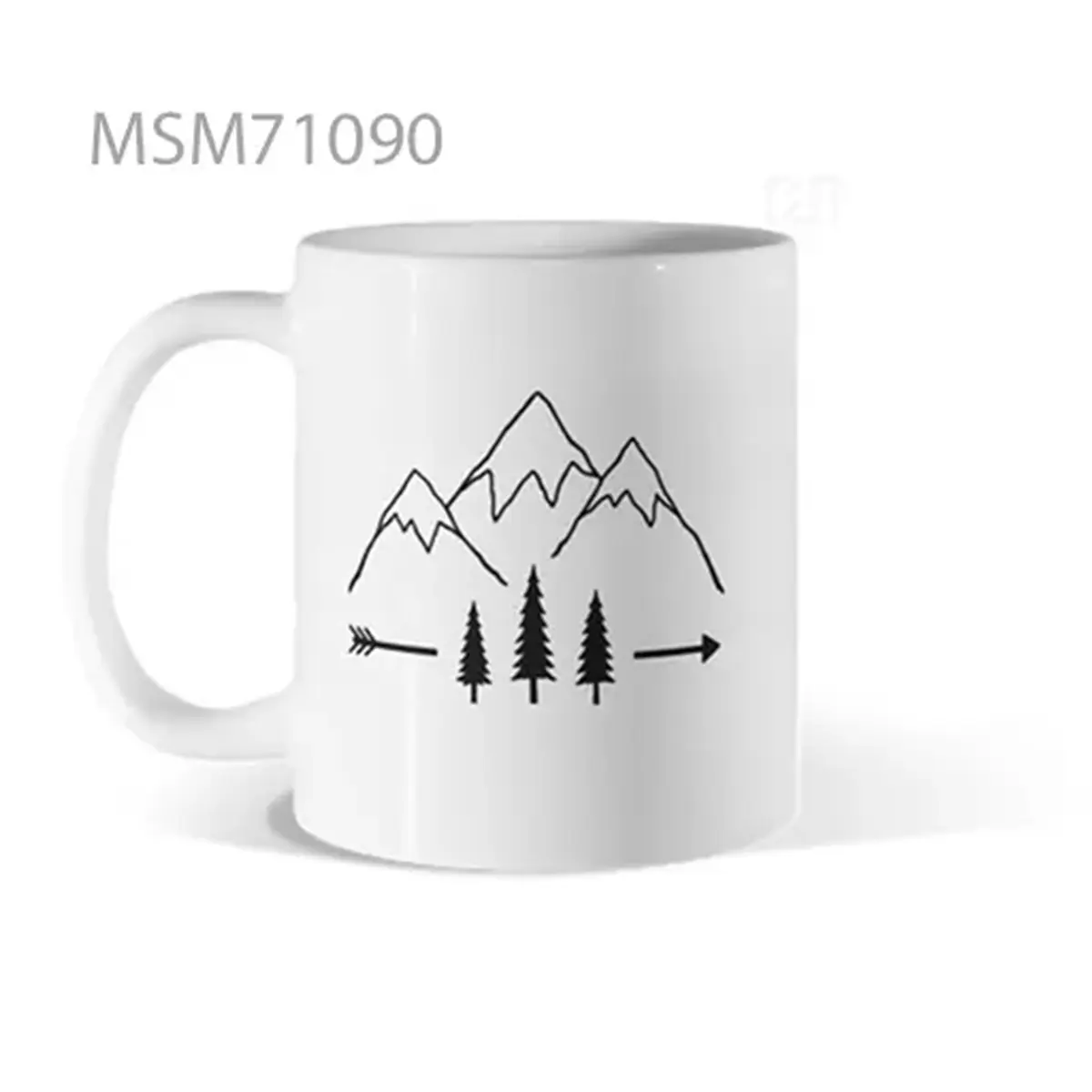 Red Swirl of Static Emotion Mug