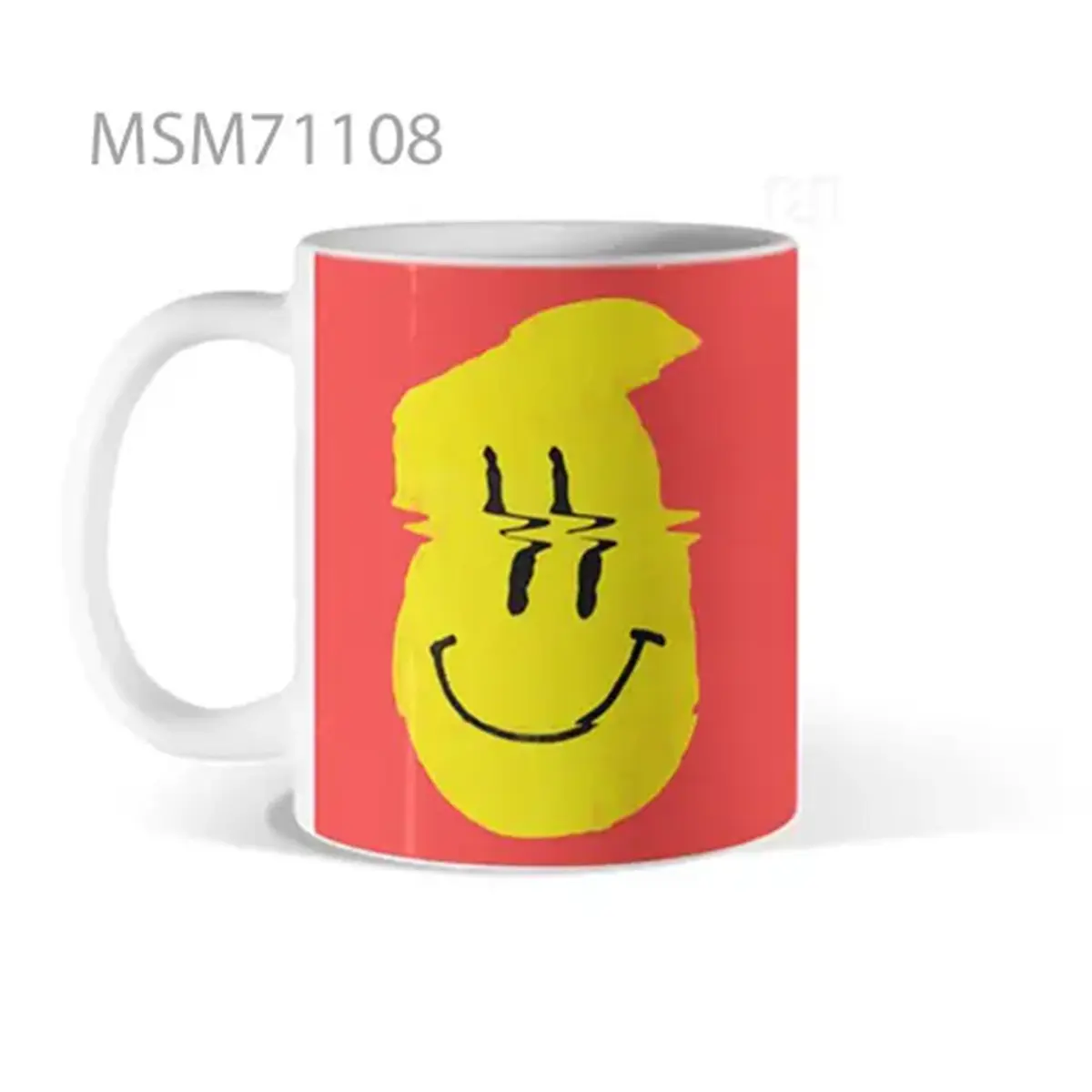 Classic Yellow Smiley Reset Mug