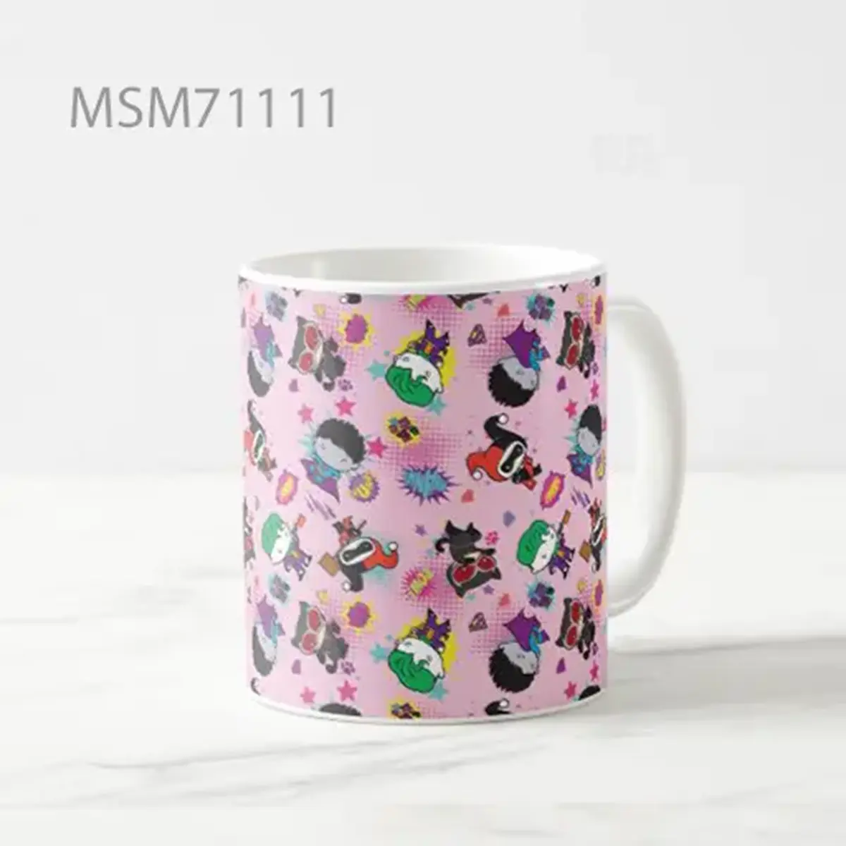 Floral Pattern of Subtle Protest Mug