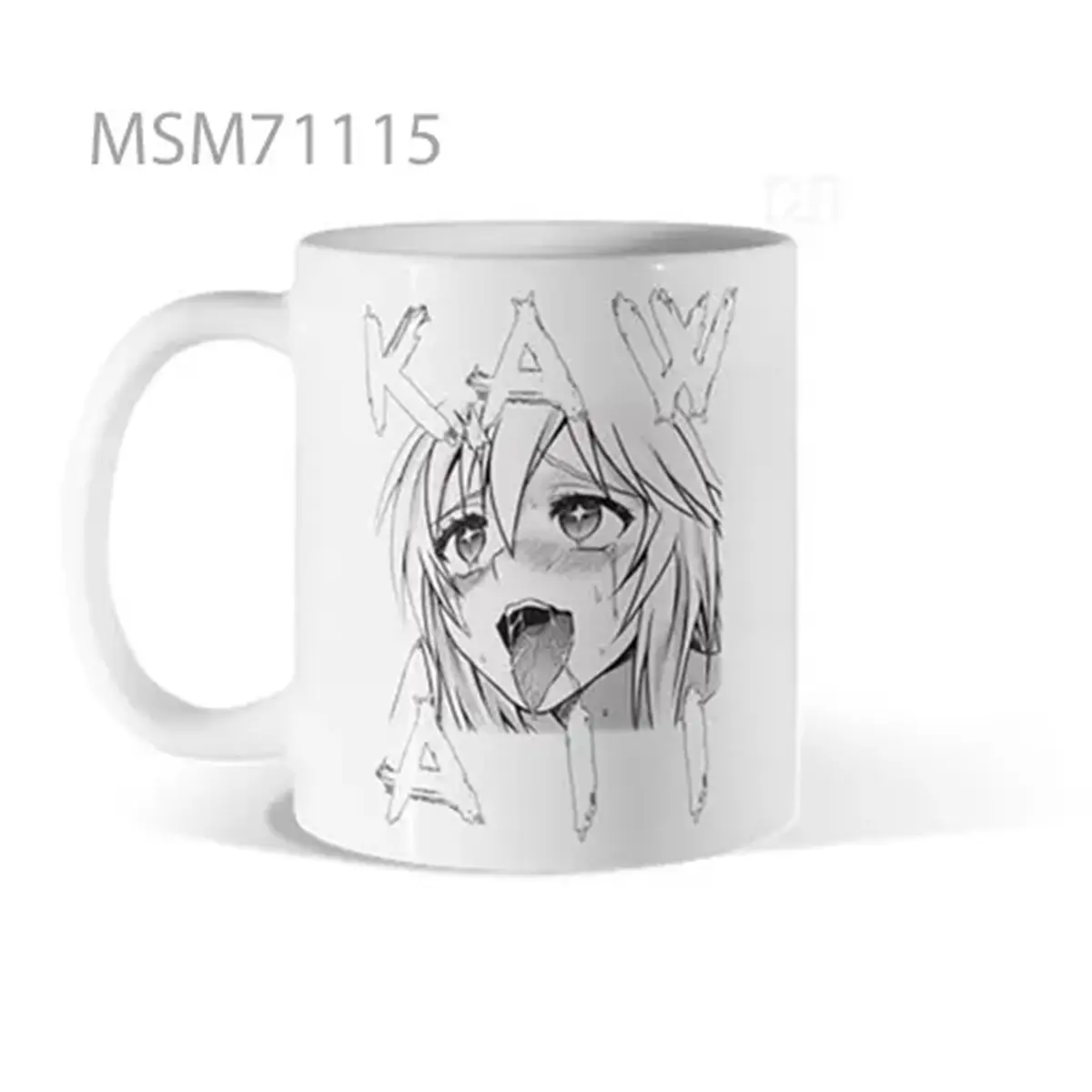 Sketched Face of Unfinished Thought Mug