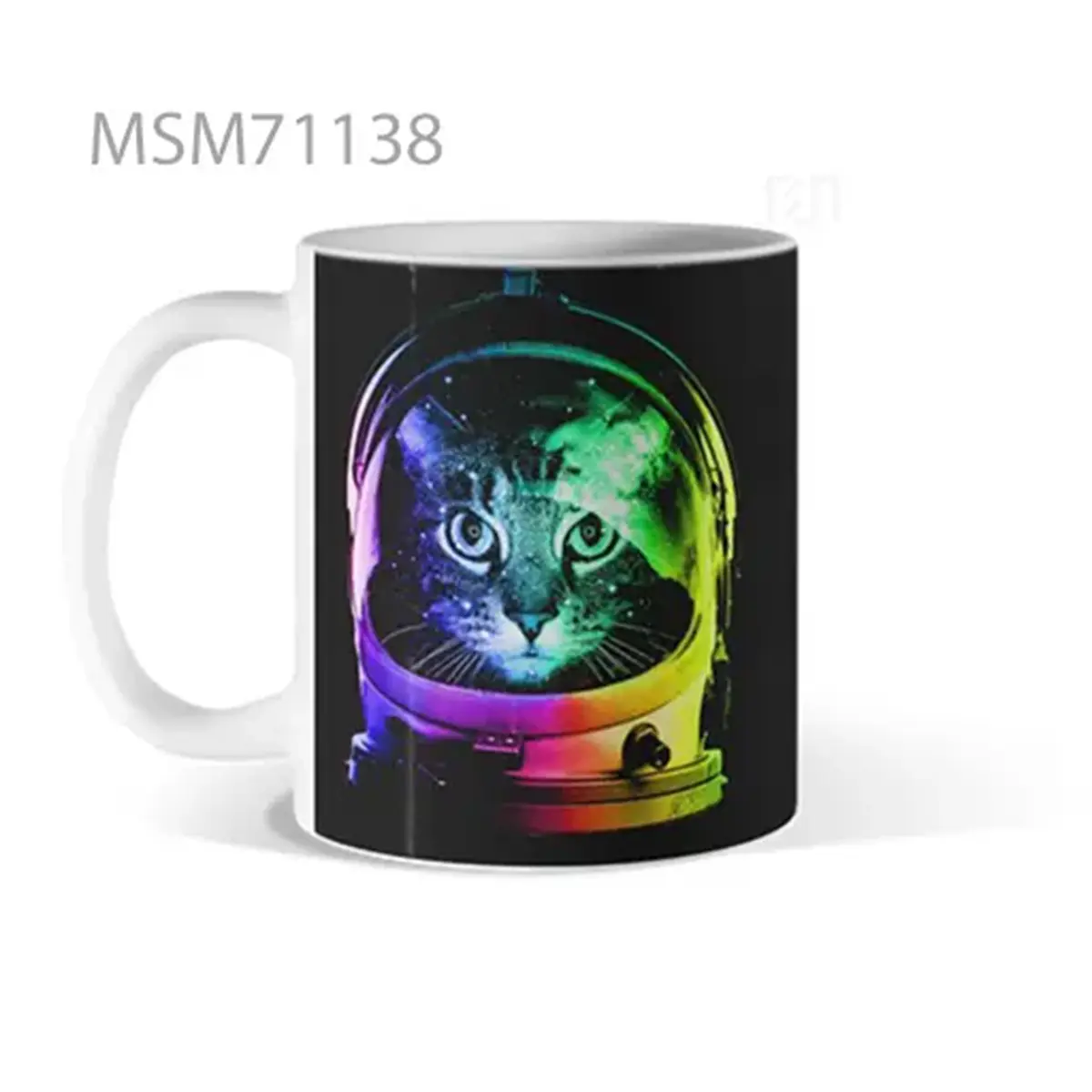 Abstract Dog of Eternal Stare Mug