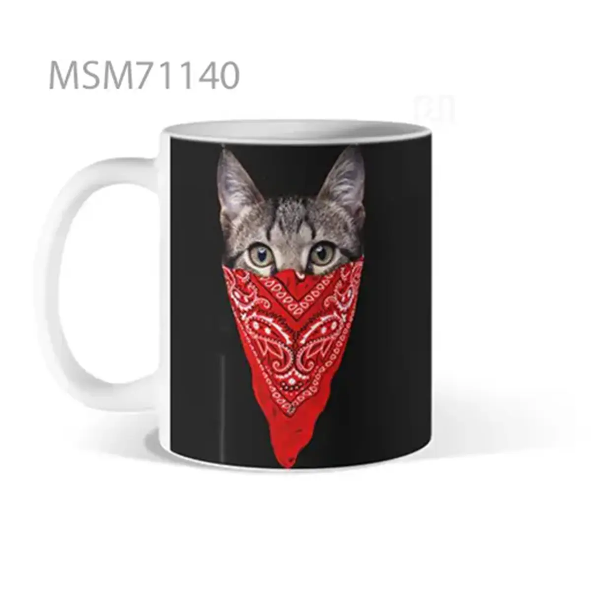 Stencil Beast in Urban Silence Mug