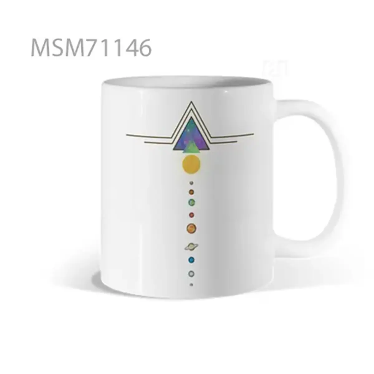 Red Block Mood Experiment Mug