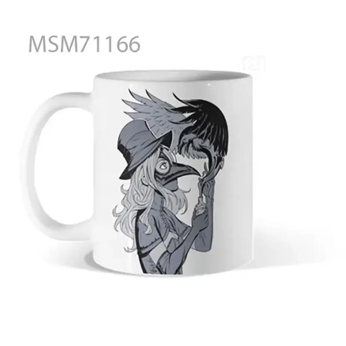 Cat in Philosophical Pose Mug