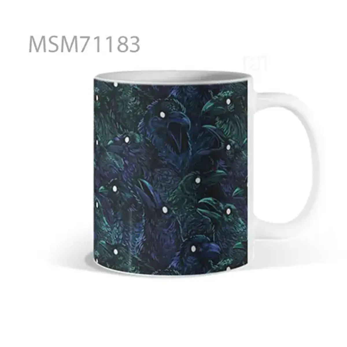 Abstract Color Splash of Insomnia Mug