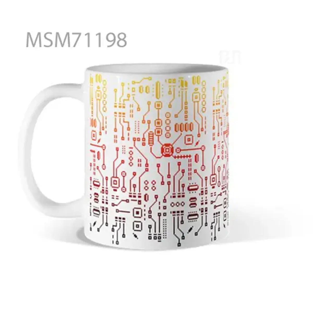 Blue Swatch of Ceremonial Rhythm Mug