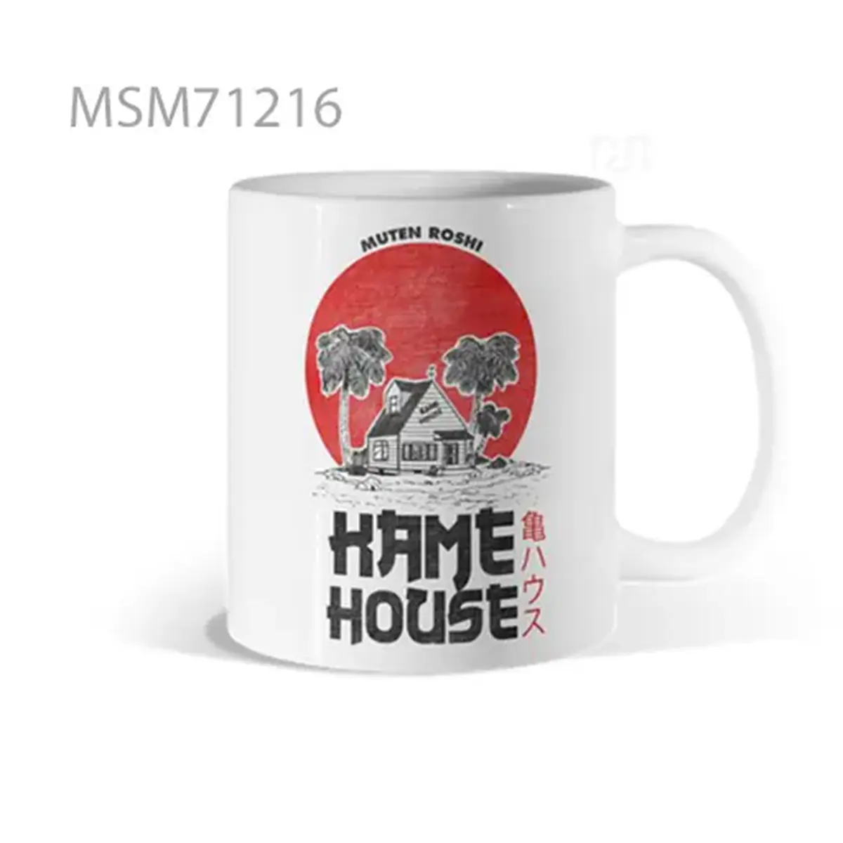 Home House with Red Minimalist Clarity Mug