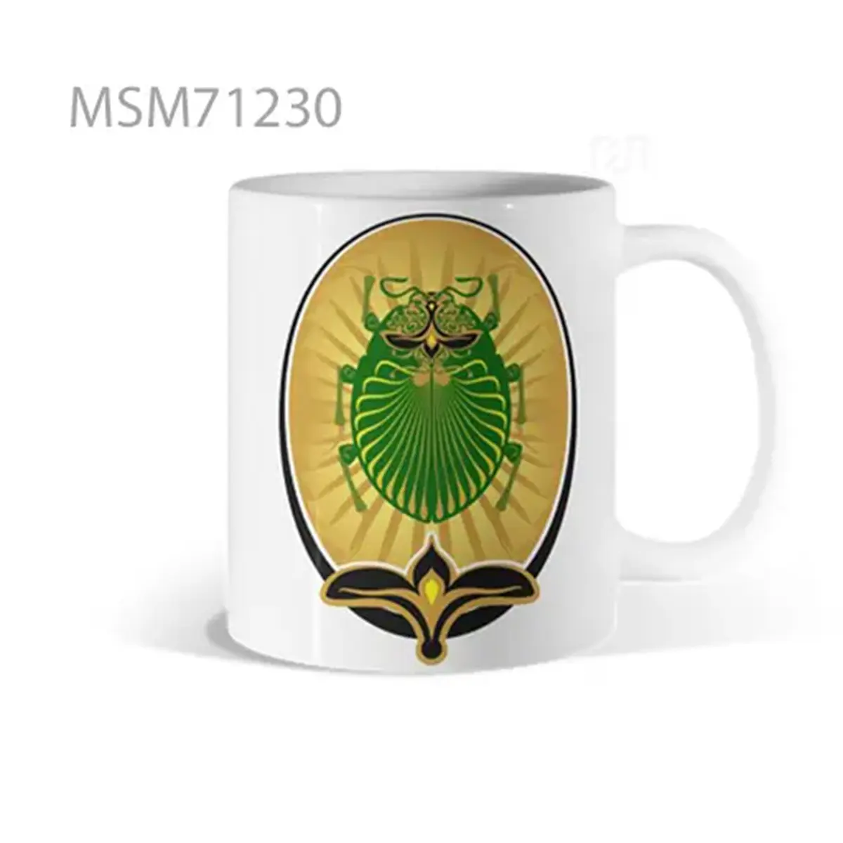Sunflower Optimism on White Canvas Mug