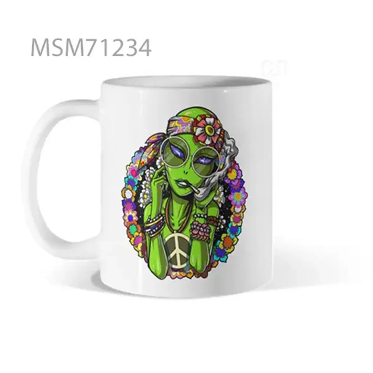 Panda in Intellectual Pose Mug