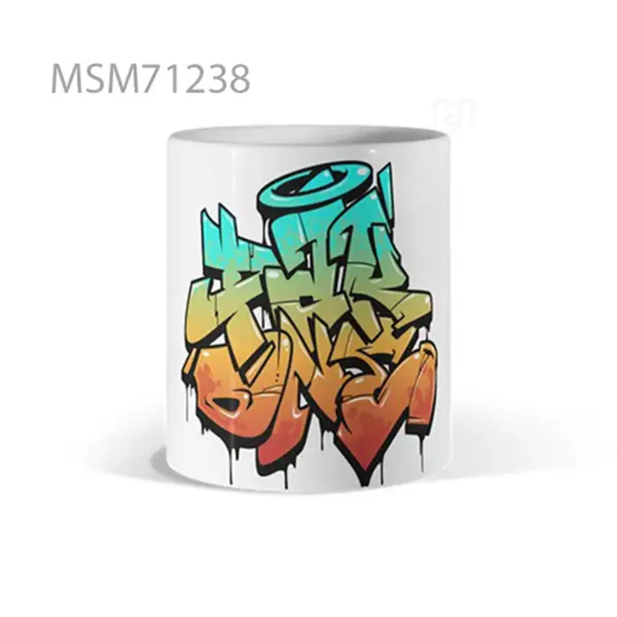 Explosion of Shapes Without Direction Mug