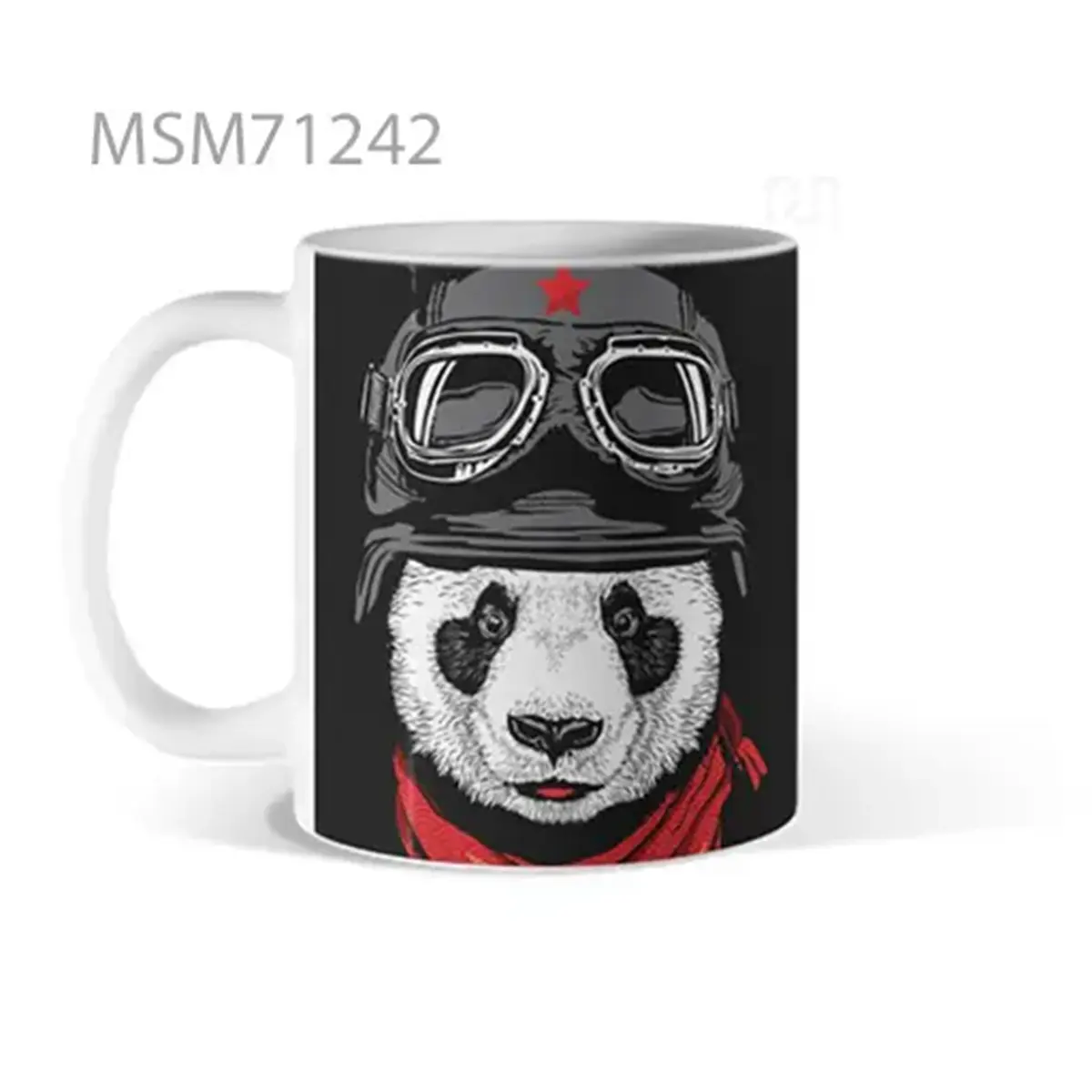 Animal Face in Graphic Rebellion Mug