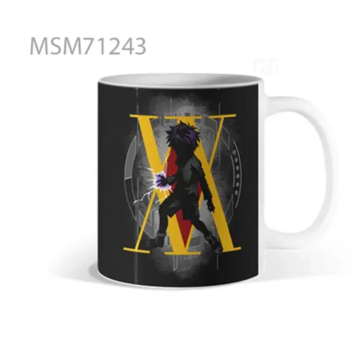 Doodle Storm in Pastel Context Mug