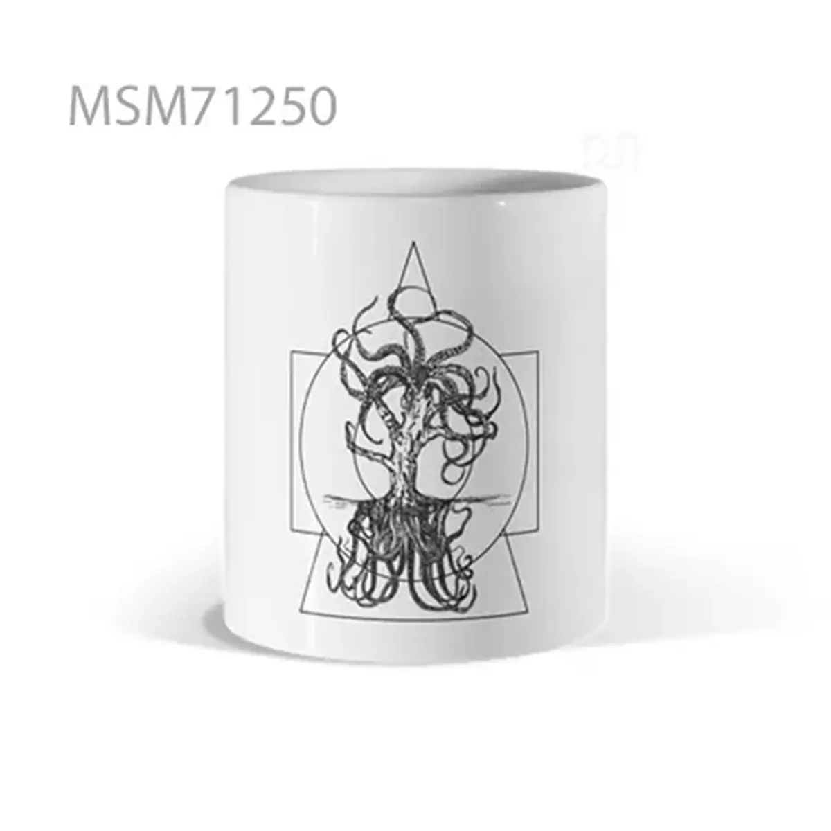 Graphic Emblem in Controlled Whimsy Mug