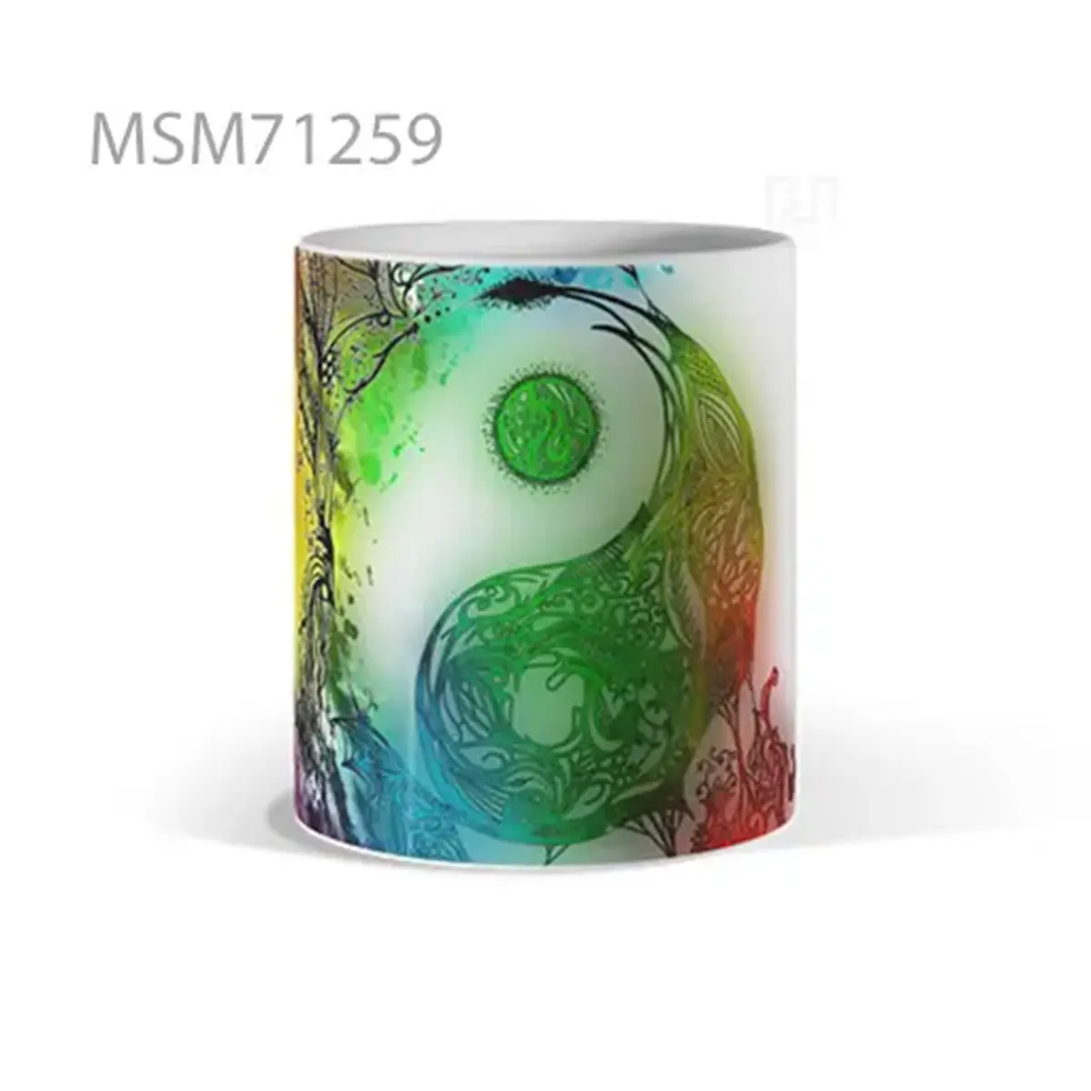 Symmetrical Beast of Decorative Logic Mug