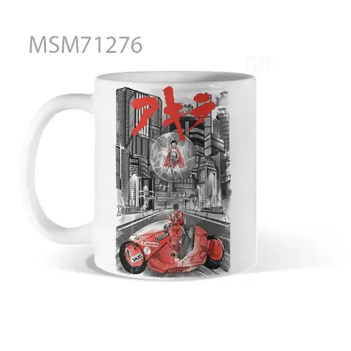 Red Bow of Graphic Collision Mug