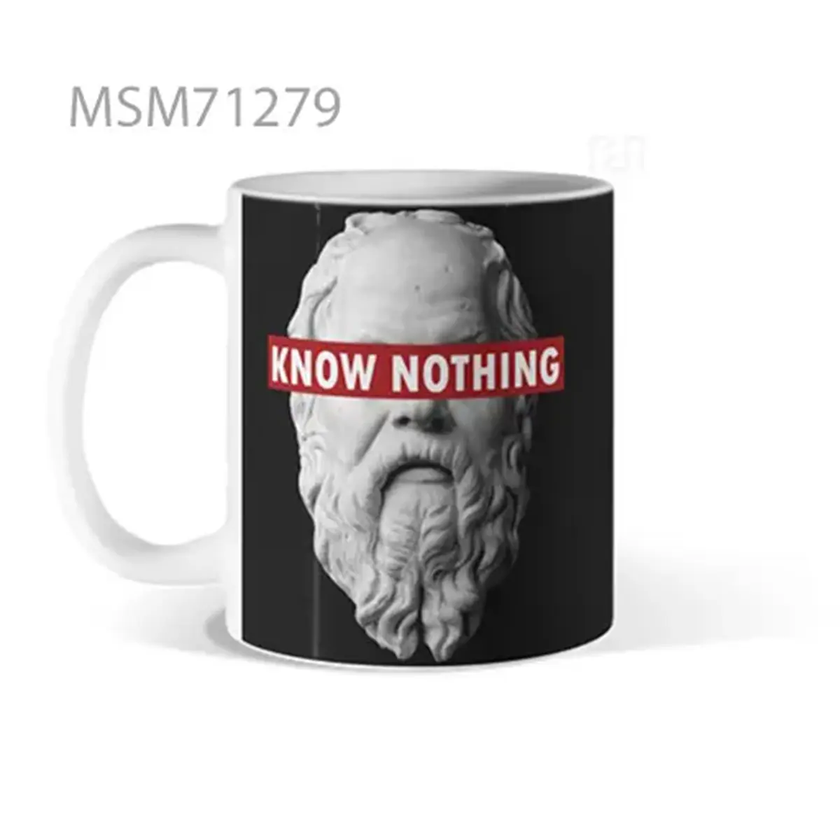 KNOW NOTHING – Beard & Philosophy Mug