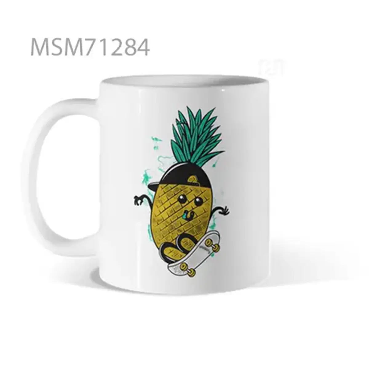 Pineapple Sunglasses of Tropical Judgment Mug
