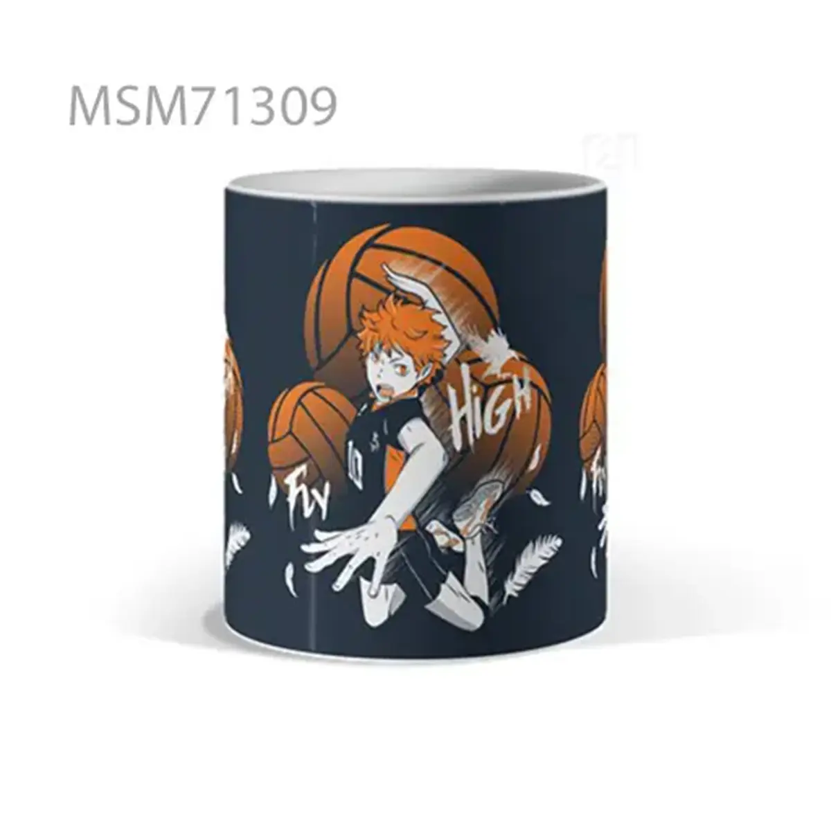 Haikyuu Orange-Haired Entity in Dark Realm Mug