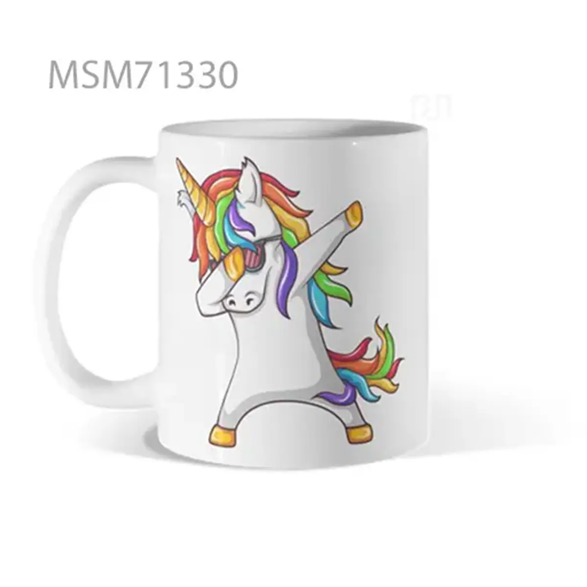 Dancing Rainbow Unicorn Mug