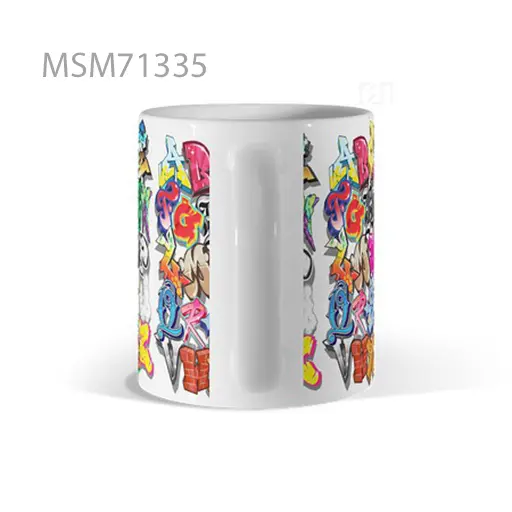 Colorful Doodle Explosion Mug
