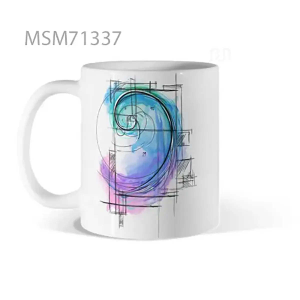 Sacred Geometry Eye Design Mug