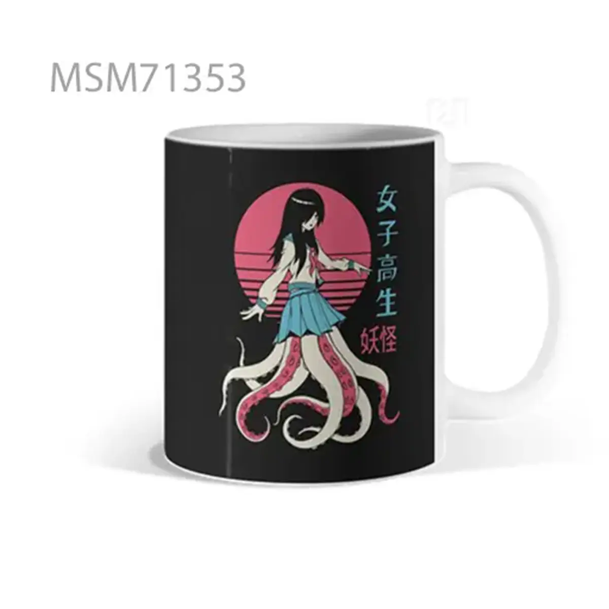 Japanese Octopus Girl Mug