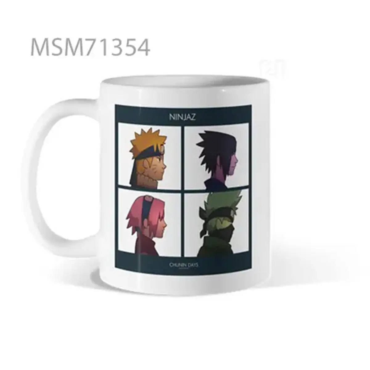 Naruto & Sasuke Silhouette Mug