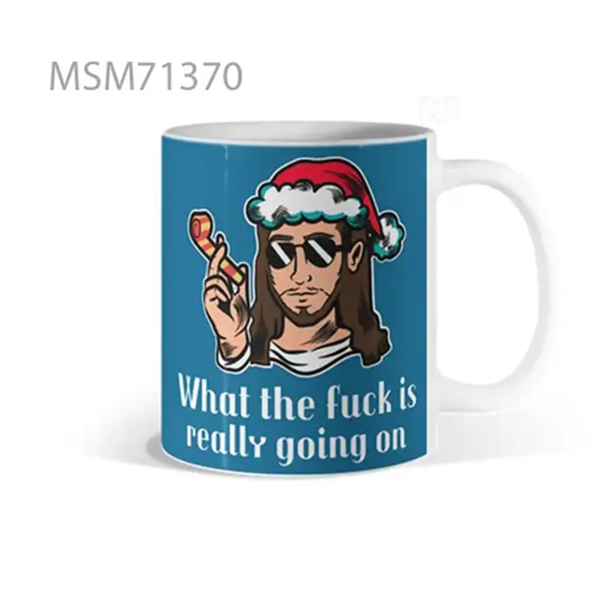 Santa Conspiracy WTF is Going On Mug
