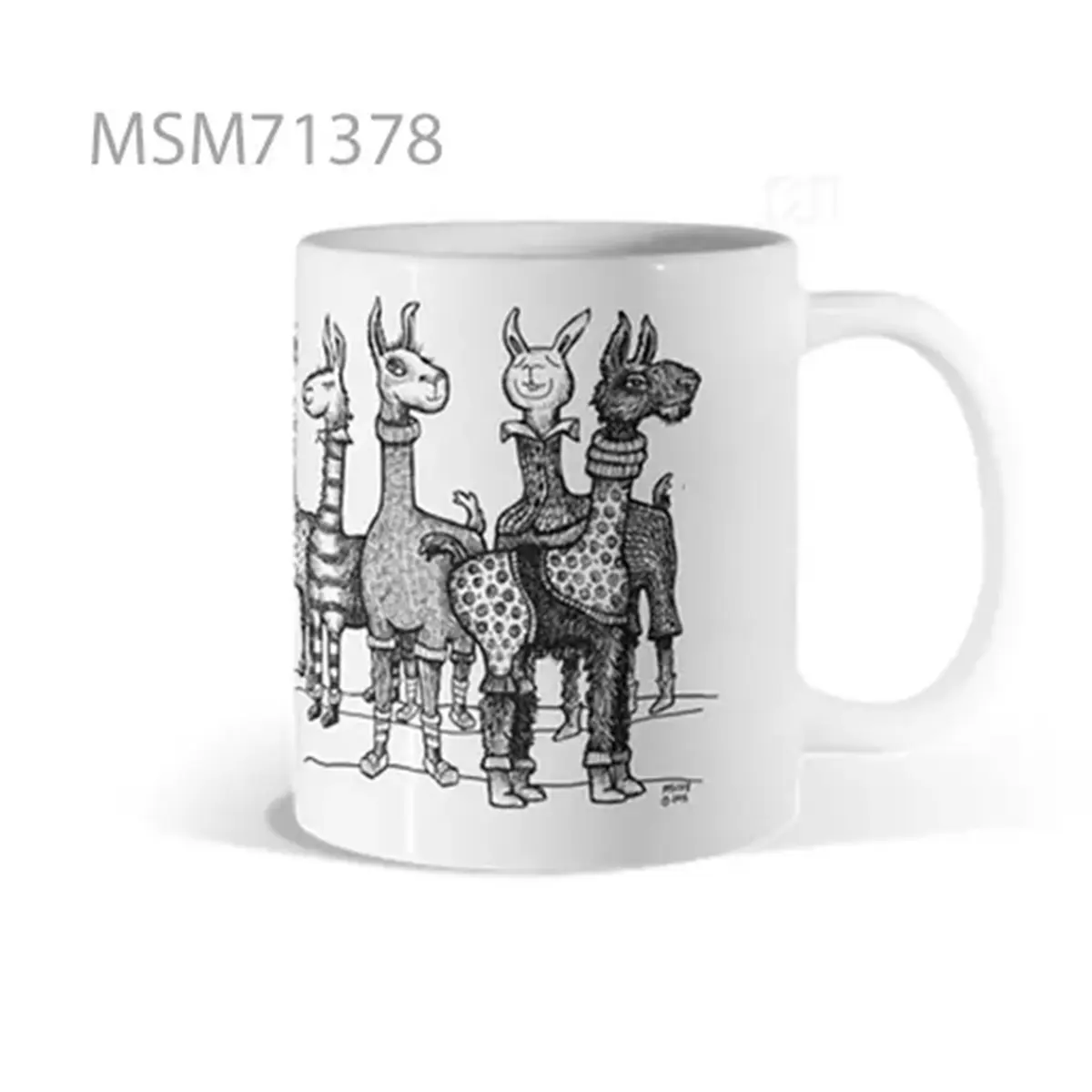 Tribal Robot Warriors Mug