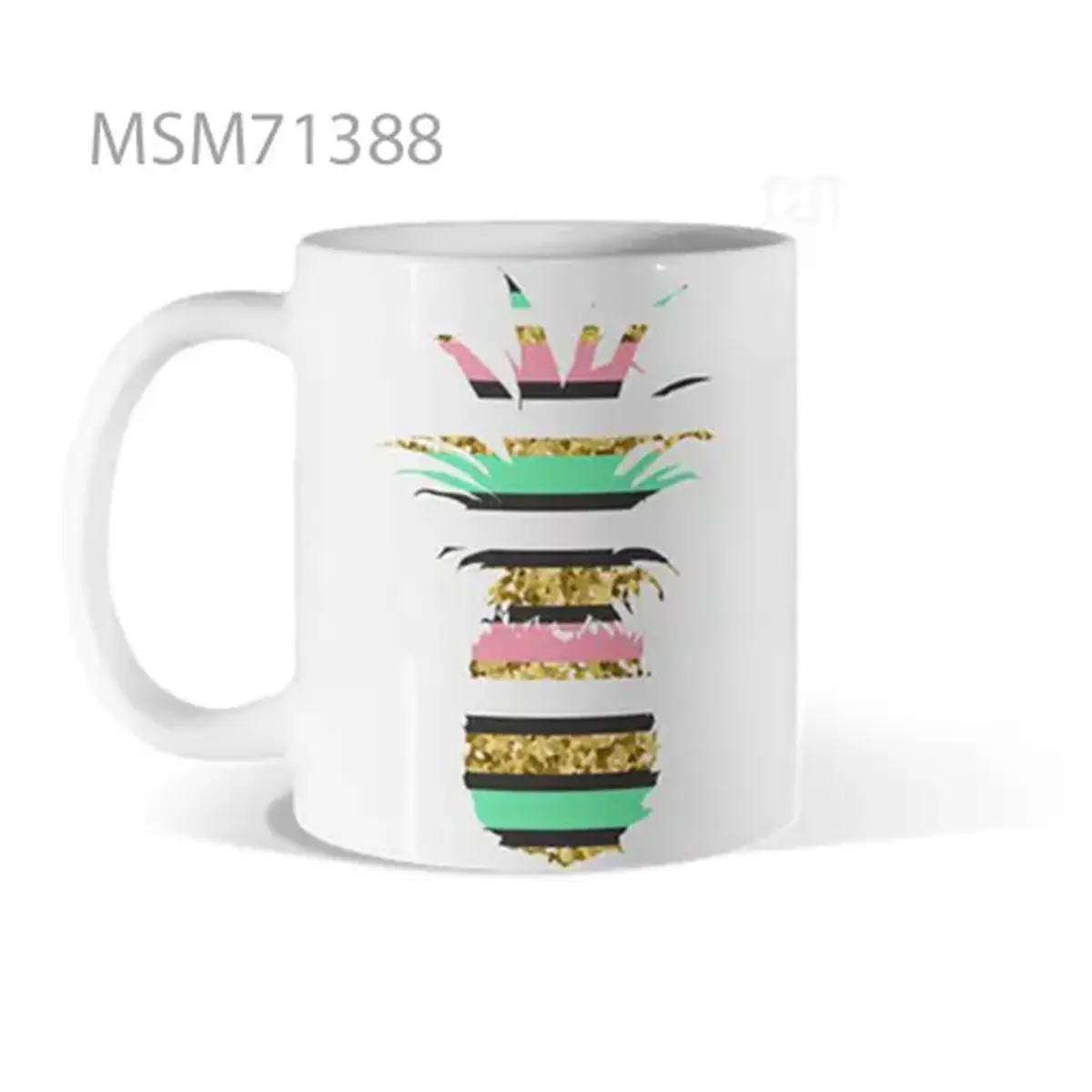 Tribal Pineapple Layers Mug