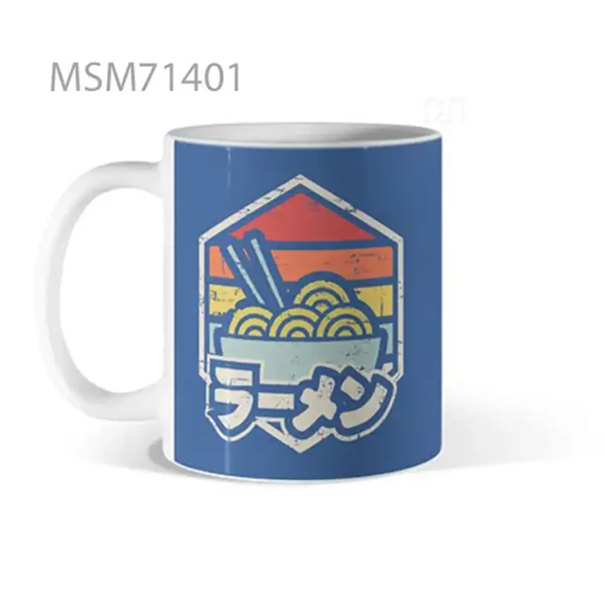 Ramen Bowl Retro Japanese Style Mug