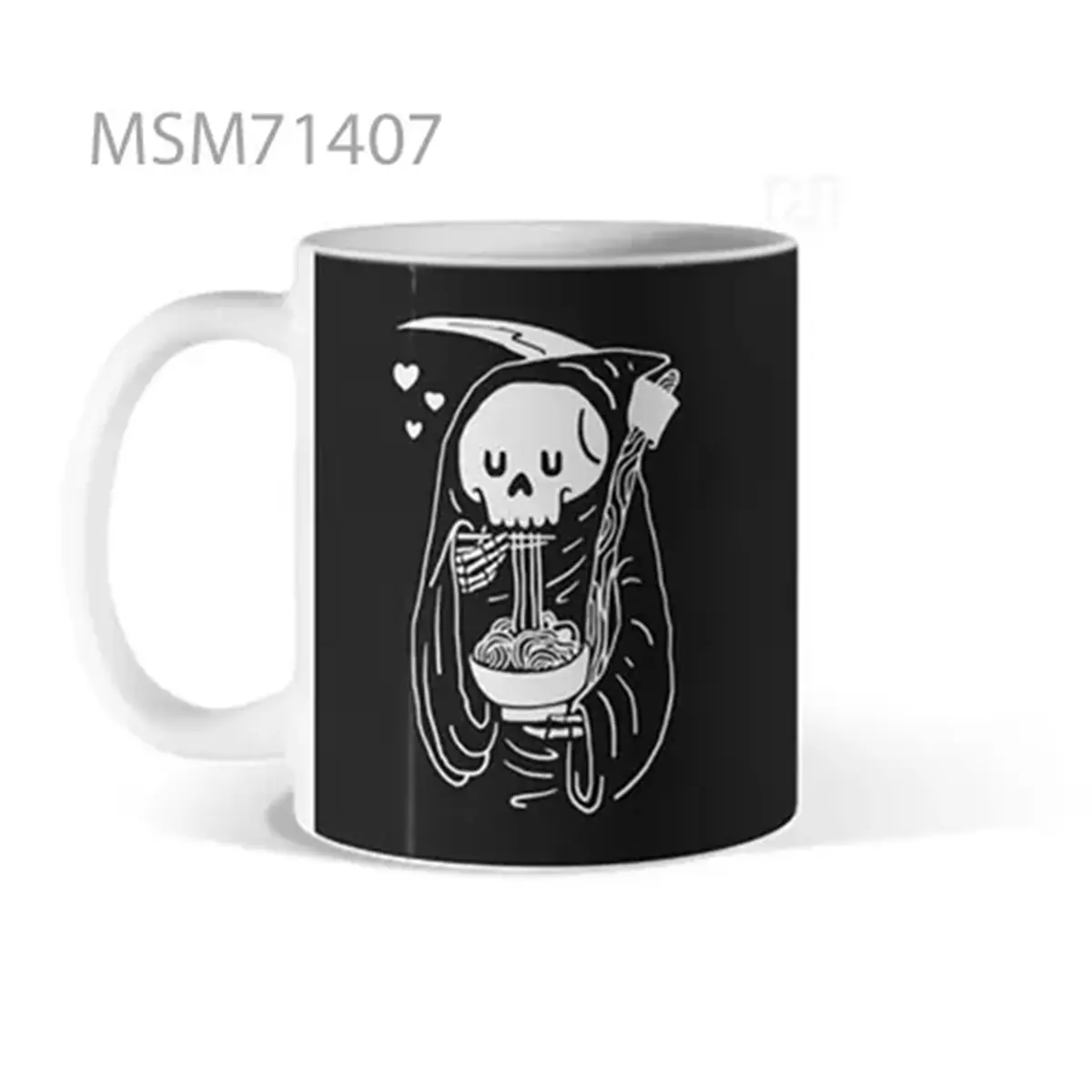 Skeleton in a Teacup Mug