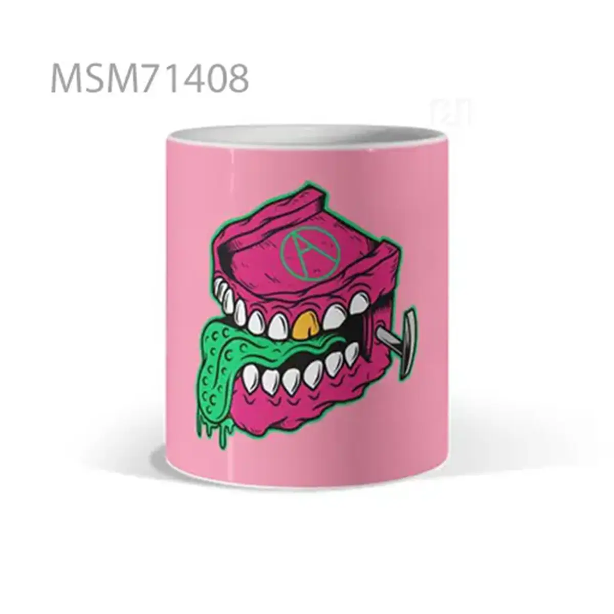 Toxic Teeth (Green Goo Smile) Mug