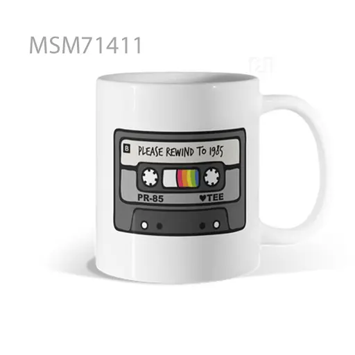 Retro Mixtape Cassette Mug