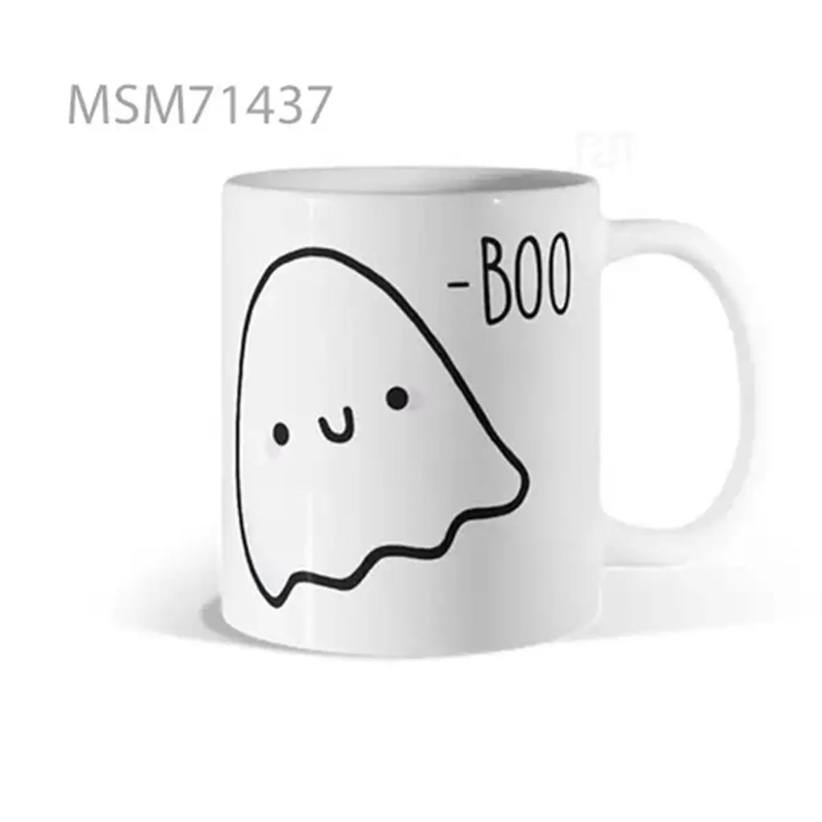 Ghost “Boo” Kawaii Mug