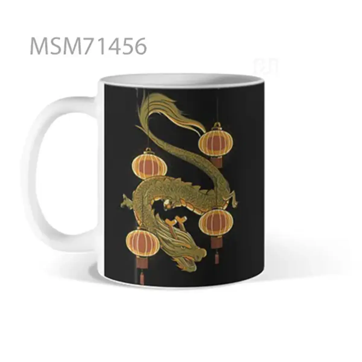 Vintage Shell Botanical Sketch Mug