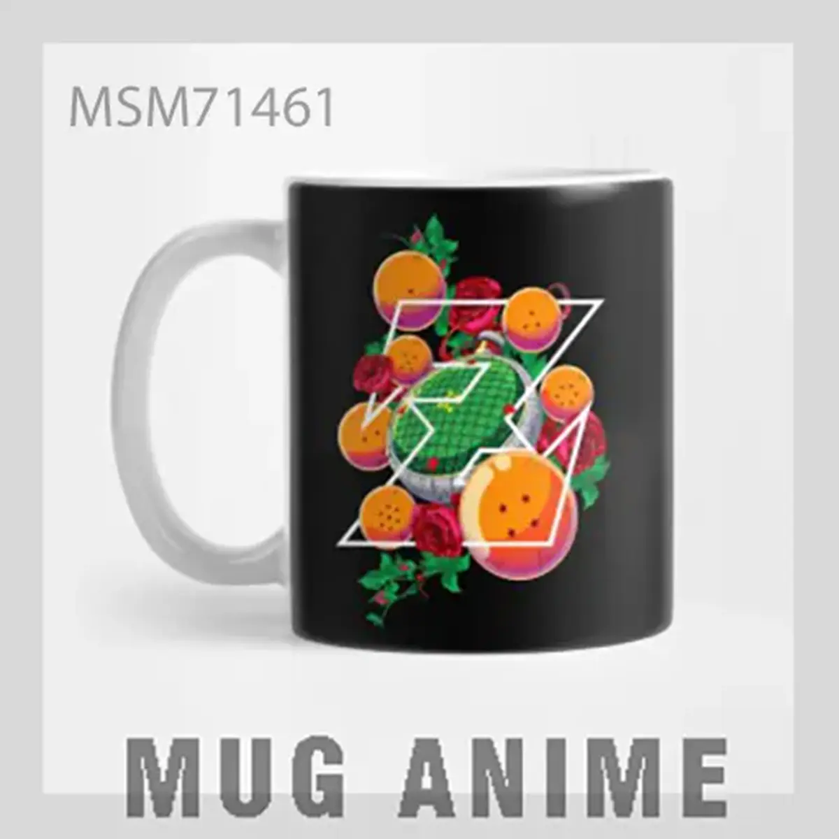 Dragon Ball Fruits Parody Mug