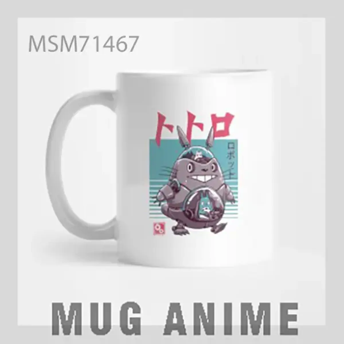Totoro Chill Out Vintage Poster Mug