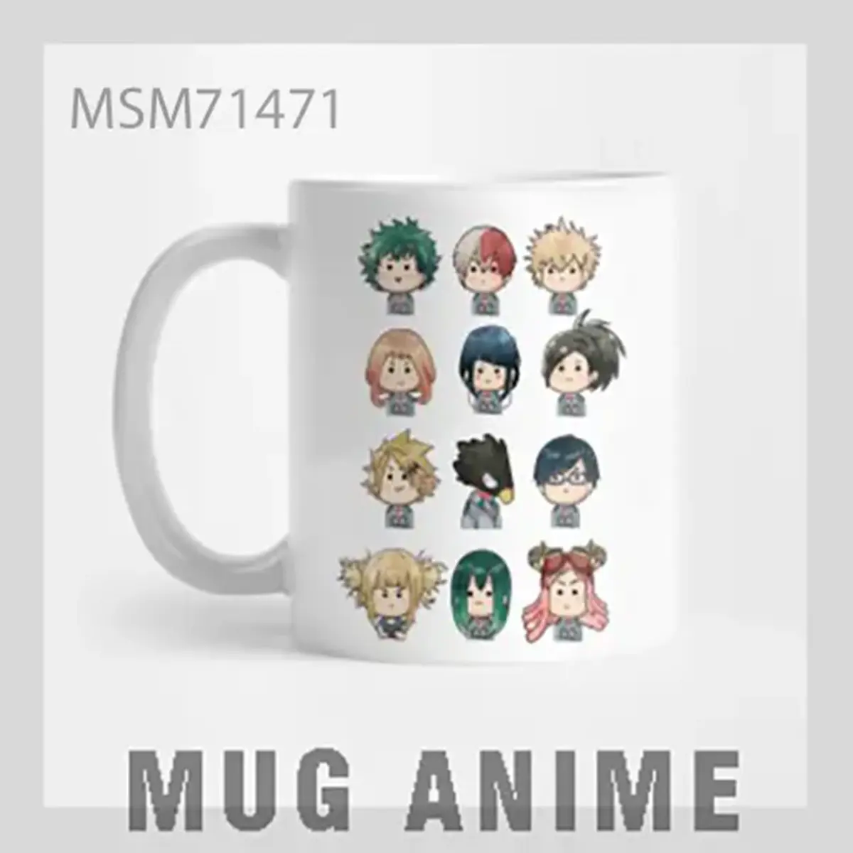 My Hero Academia Chibi Line-Up Mug