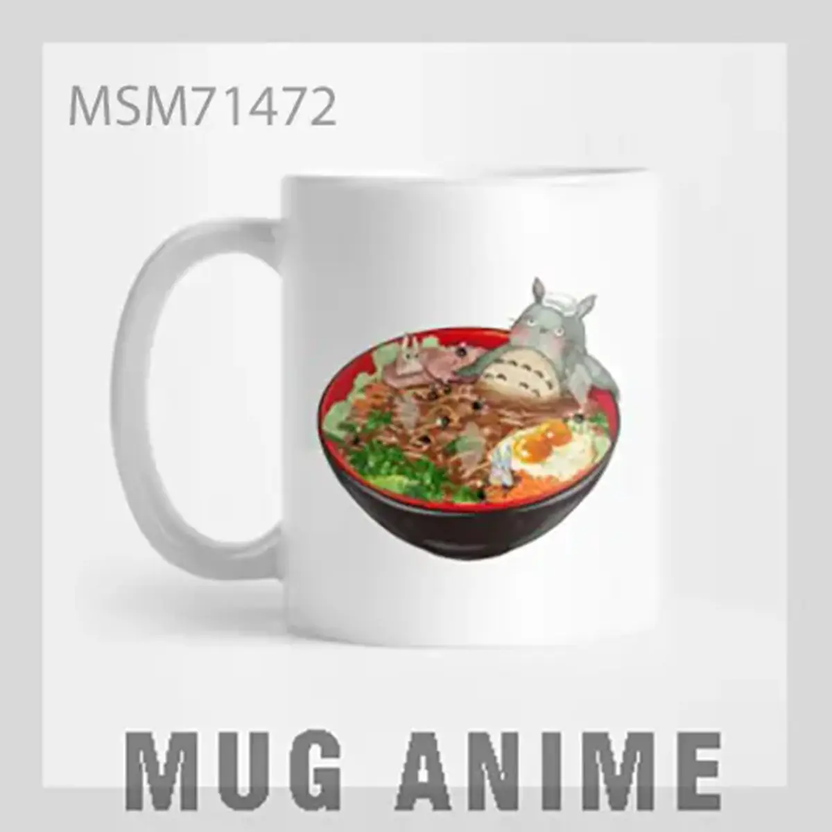 Ramen Bowl Realistic Anime Style Mug