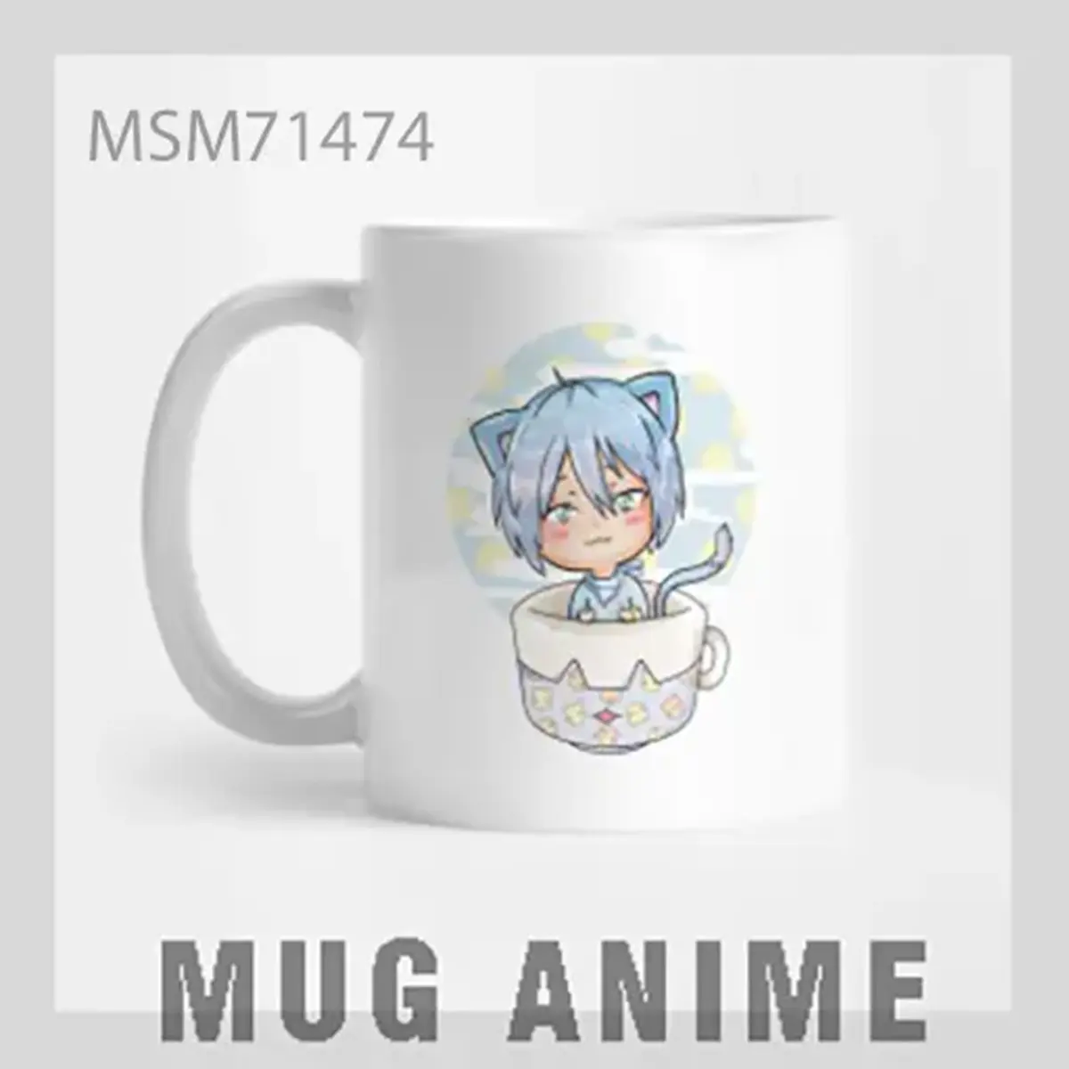 Rei Ayanami Bubble Bath Mug
