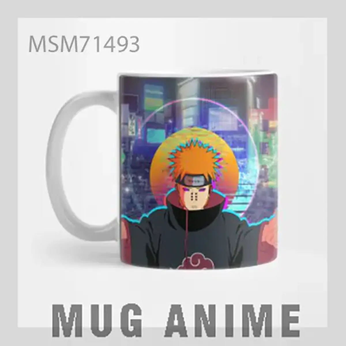 Anime Neon Naruto Mug