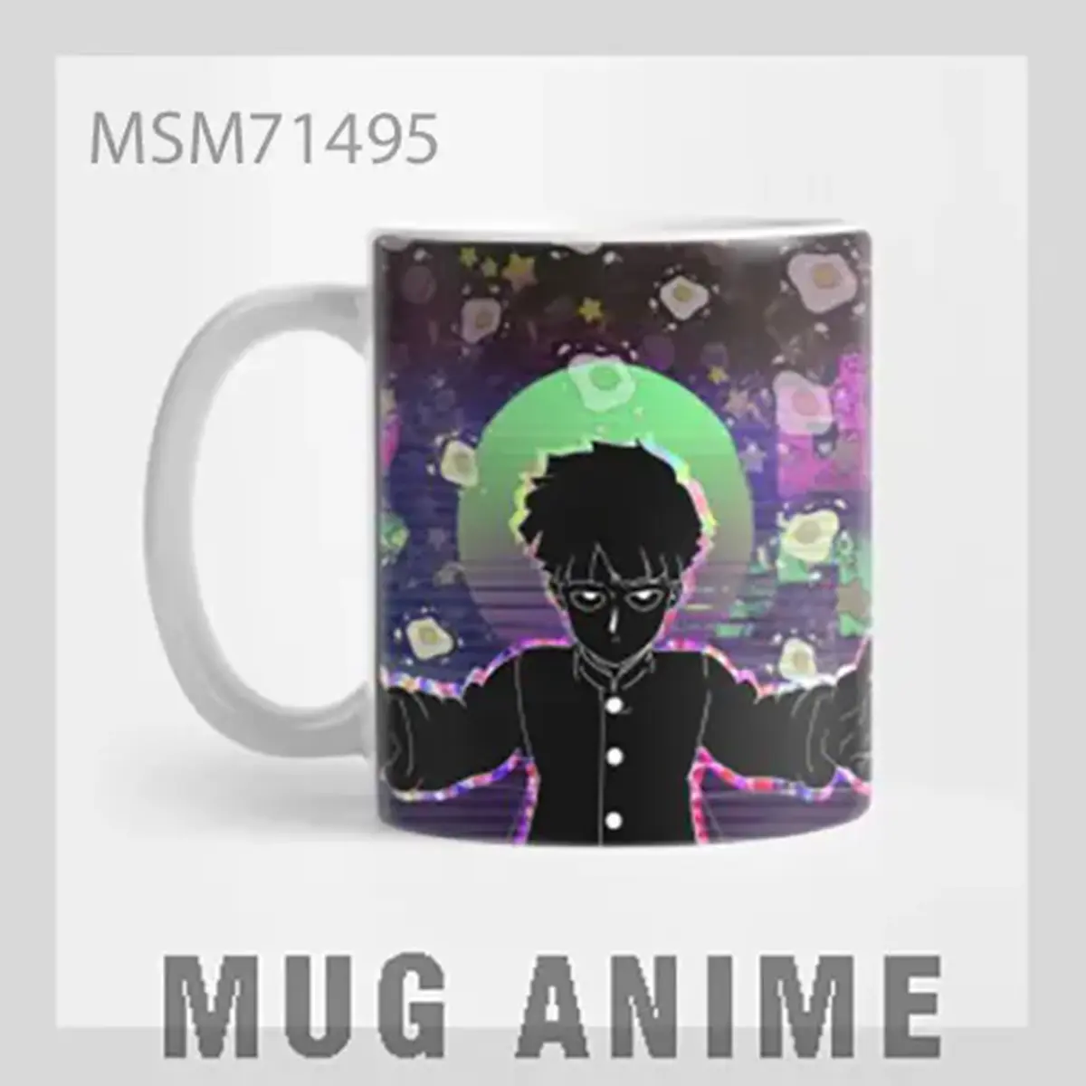 Anime Mob Psychedelic Mug
