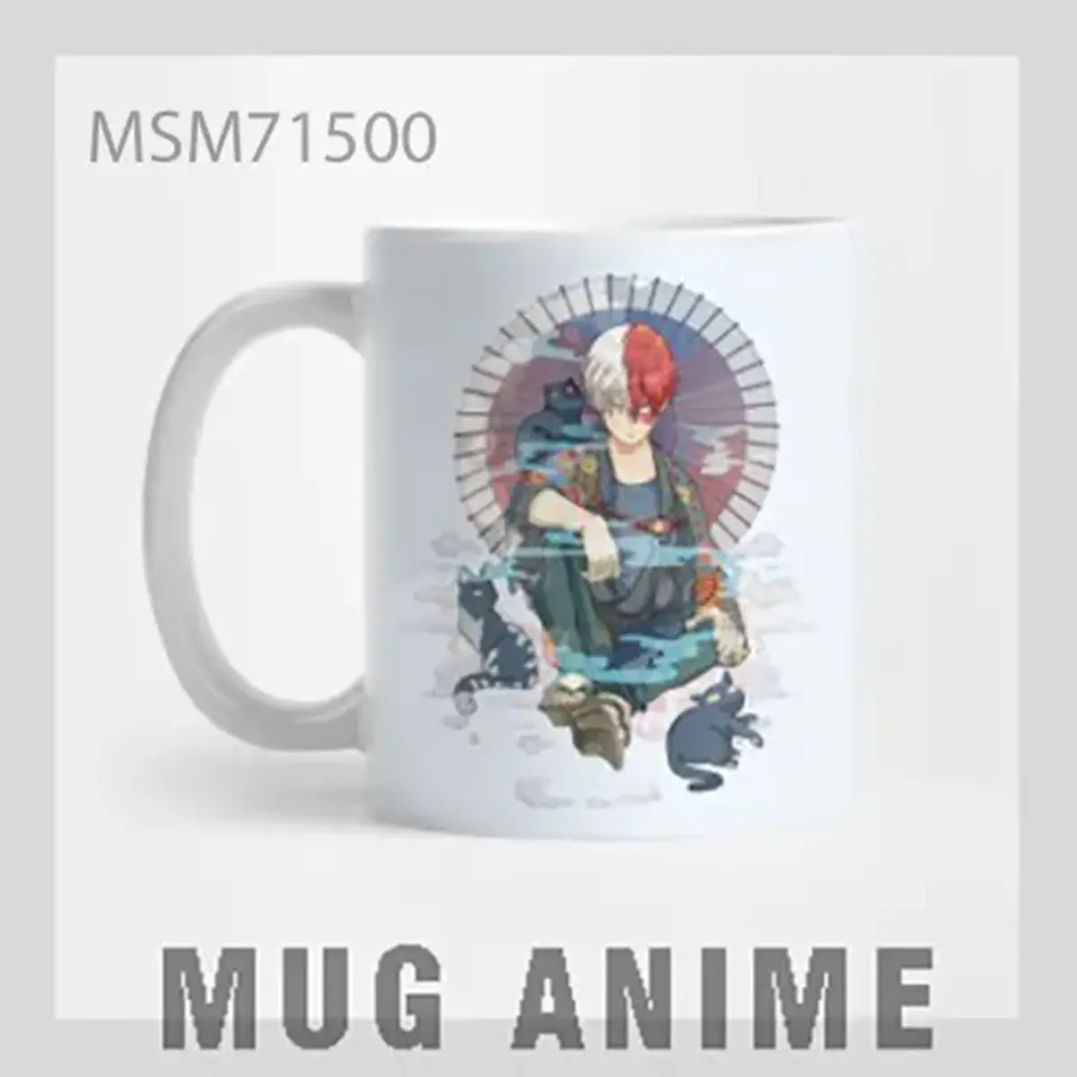 Anime Warrior Girl Mug