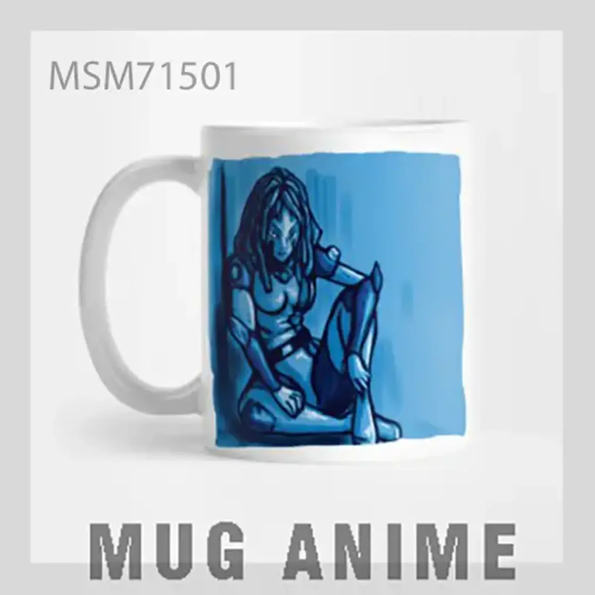 Lelouch (Code Geass) Blue Tone Art Mug